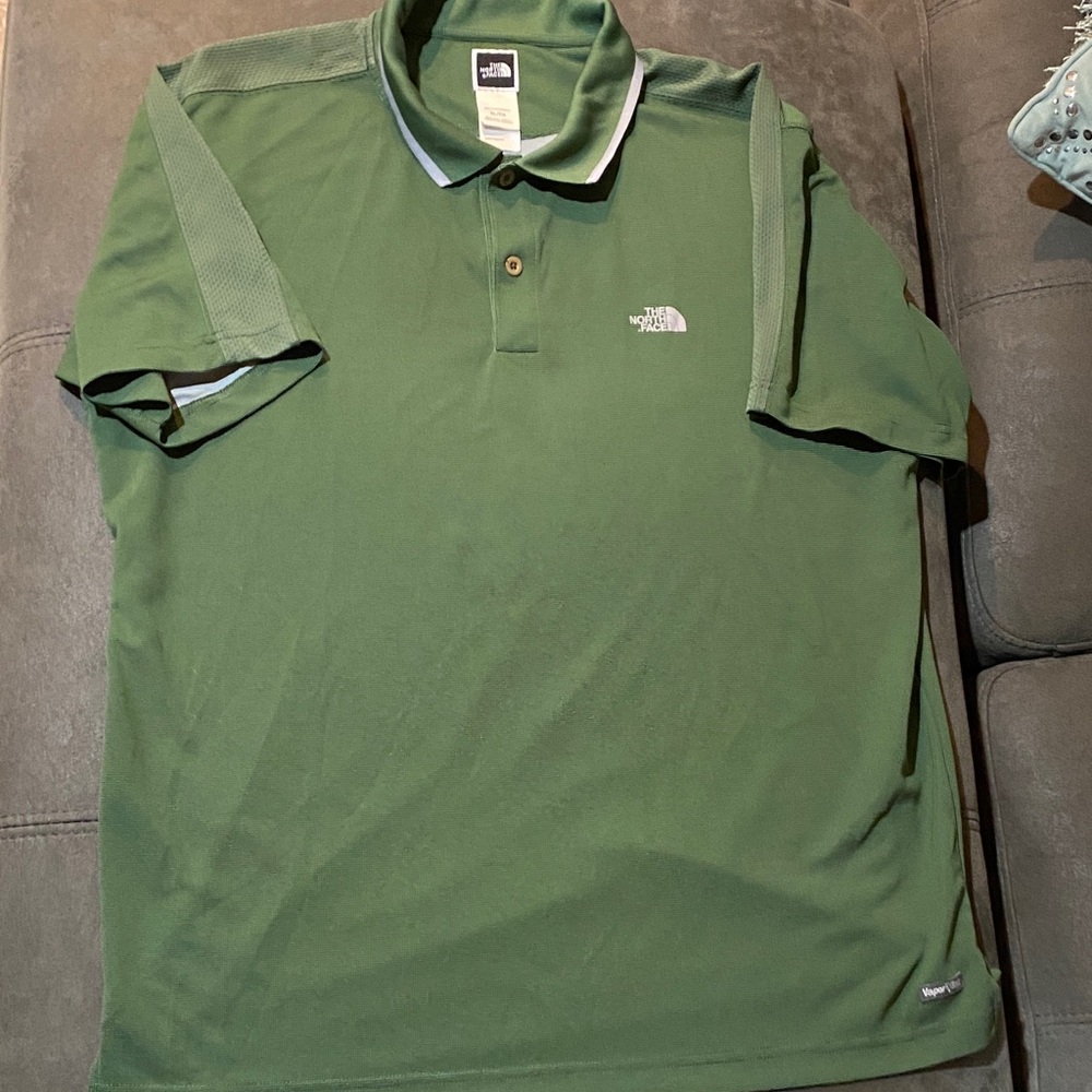 The North Face Men's Olive Polo Shirt